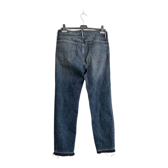 FRAME Denim Le Nouveau Straight Split Hem Jeans Size 30 - Picture 3 of 13